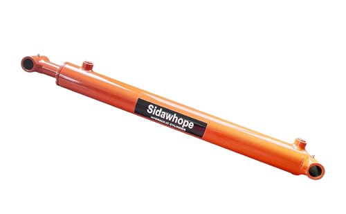 2x18 Hydraulics Weld Cross Tube Hydraulic Cylinder 2" Bore, 18" Stroke 3500PSI Double Acting SAE6 Port Hydraulic Lifting Cylinder (2x18)" Universal Hydraulic Cylinders - size: 2x18