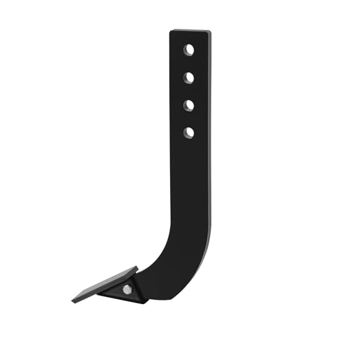 Box Blade Shank, 16" Powder Coated Steel 4-Hole Adjustable Ripper Shank with Removable Tapered Teeth, Lock Pin for Digging and Plowing (16 Inch-1 Pack) - size: 16 Inch-1 Pack