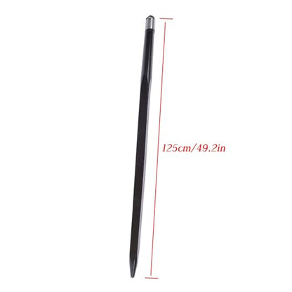 GXYWADY 2PC 49" Black Hay Spear 4500lb for Bobcat Skid Steer