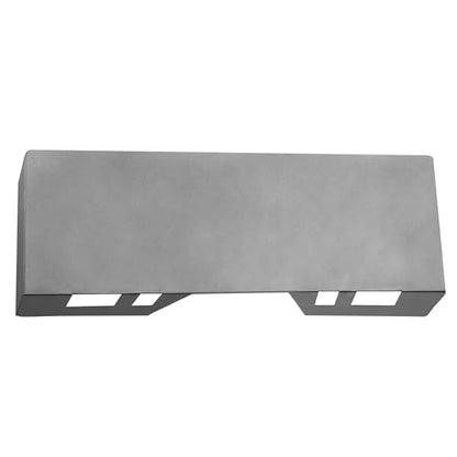 ECOTRIC 3/8" Skid Steer Attachment Plate Universal Quick Attach Mount Plate - size: 1 piece 3/8" thick