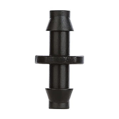 1/4" Barbed Coupling Fittings for Garden System,100-Pack - size: 1/4" Drip Straight Connectors