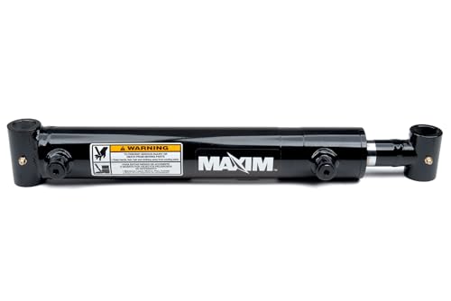 Maxim WT Hydraulic Welded Cylinder - 2” Bore x 36” Stroke, 3000 PSI, 1.25” Rod Diameter - Long Stroke, High-Pressure Hydraulic Cylinder for Agricultural & Industrial Machinery