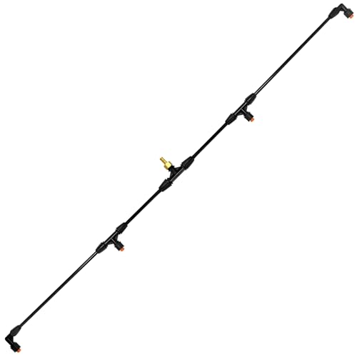 4 Nozzles Sprayer Boom Wand with 3/8 Inch Brass Fitting