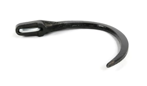 The ROP Shop 9" Hay/Straw Grapple Hook with Hardware Mounts on 1 1/4" Square Bar Accumulator