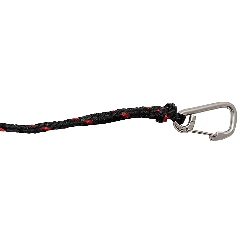 Extreme Max 3006.6806 PWC 9' Dock Line with Stainless Steel Snap Hook - Value 2-Pack - size: 9', style: Stainless Steel Hook