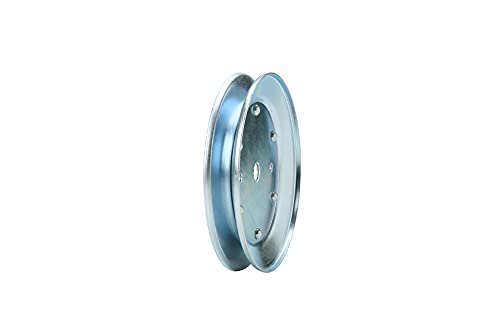 Virtionz Spindle Pulley Compatible with AYP 195945 197473 & Husqvarna 532195945 6 1/4"(160mm Exact) Spindle Drive Pulley is for 42" and 46" Mower Decks - size: 195945