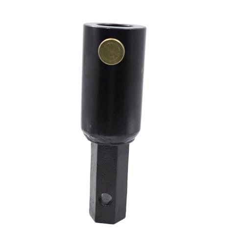Auger Adapter 2 inch Female Round to 2 inch Male Hex Auger Bit Conversion