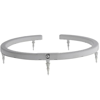 Netafim Netbow 5" 4 Outlet Drip Irrigation Ring - Multi Outlet Drip System Arc for Ideal Water Distribution | Barbed Connection & Foldable Legs | Great for Grow Containers (77470-000004)