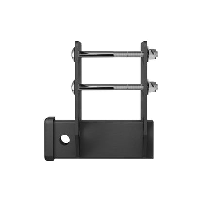 YZONA Tow Hitch 2 Inch, RV Bumper Hitch Trailer Receiver, Fits 2" to 4" Rear Beams, 3500 LBS Capacity Upgrade Towing Adapter Openning for Camper Cargo Carrier Bike Racks RV Tire Carrier Ball Mounts - size: RV Bumper Receiver