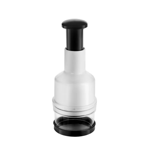 Vegetable Chopper, Manual Food Processor, Hand Push Garlic Onion Cutter, Suitable for Vegetables, Ginger, Fruits, Nuts, Herbs