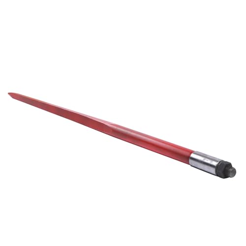 1PCS 49" Hay Bale Spear 4500lb Capacity Quick Attach