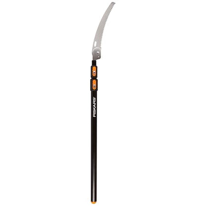 Fiskars 3-8 Ft Extendable Manual Pole Saw with 12" Hand Saw Blade - style: 3-8 ft Standard Saw