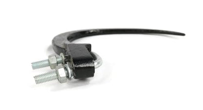 The ROP Shop 9" Hay/Straw Grapple Hook with Hardware Mounts on 1 1/4" Square Bar Accumulator