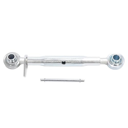 ALMULOO 3-Point Hitch Top Link Compatible with Category 1 Tractors Steel+White Zinc Galvanized
