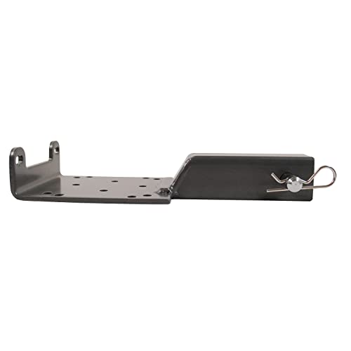 Extreme Max 5600.3084 Universal 2" Receiver Hitch Winch Mount for ATV/UTV, Black - size: 2"