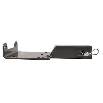 Extreme Max 5600.3084 Universal 2" Receiver Hitch Winch Mount for ATV/UTV, Black - size: 2"