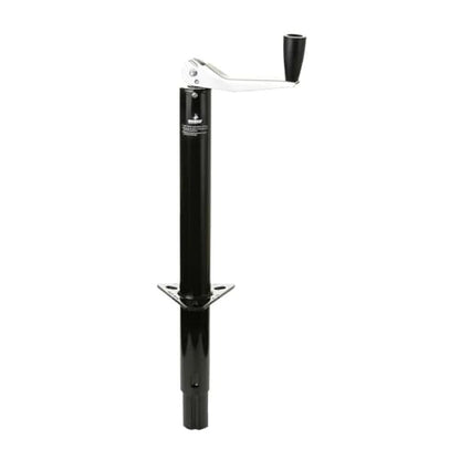 Husky Towing 30774 Trailer Tongue Jack Trailer Jacks, Black - style: Top wind