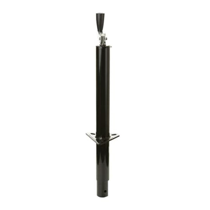 Husky Towing 30774 Trailer Tongue Jack Trailer Jacks, Black - style: Top wind