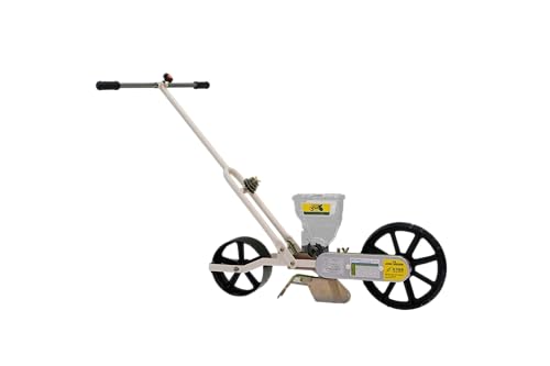JP-1 Lite Garden Planter Seeder (Lightweight 15 lb, Precise, Durable) – Vegetable Tool for Corn and Grass Planting, Hand Push Bag Seeder, Drop Spreader Alternative