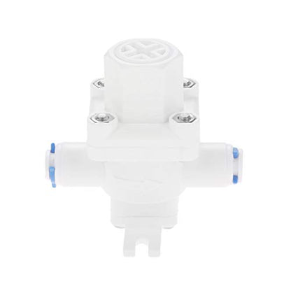 Yetaha RO Water Pressure Regulator, Water Flow Regulator, 1/4" OD Quick Connect Pressure Reducing Valve for Reverse Osmosis Systems