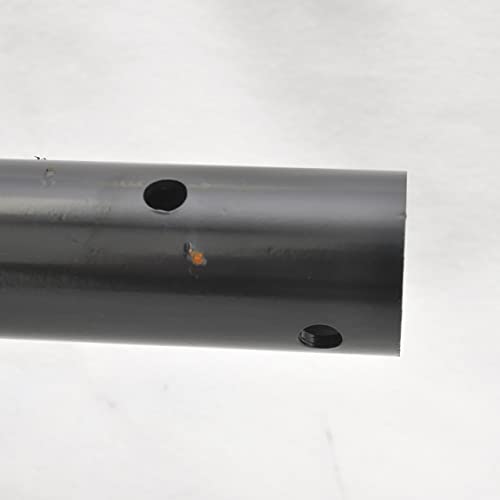 Tool Tuff Pole-Star 12" Diameter Compact Auger (36" Length) for 3-Point Tractor Diggers w/2" Round Shaft & Dual-Bolt Connection