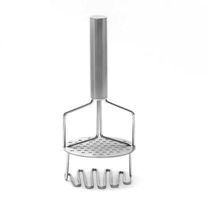 Double-Layer Stainless Steel Potato Masher - InfyniteShores | Smooth Perfection | Effortless Press | Kitchen-Grade Durability