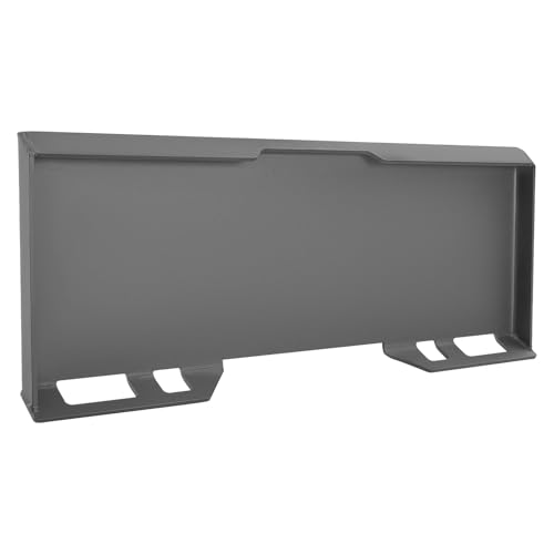 VEVOR 1/2 in Skid Steer Mount Plate, Universal Quick Attach Mount Plate, Easy to Bolt, 9000lbs Load Capacity, Heavy Duty Steel Loader Plates Compatible with Kubota Bobcat Skid Steers & Tractors - size: 1/2 Inch