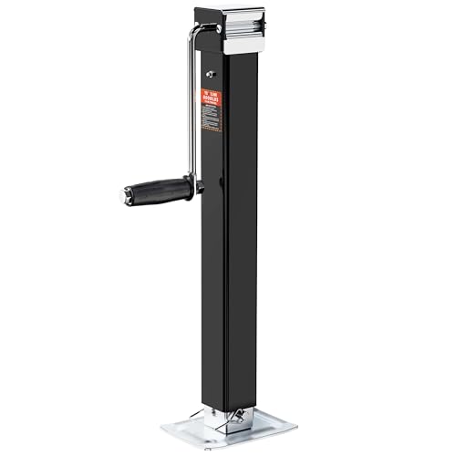 YOMILINK 8000 lbs Heavy Duty Trailer Jack, Weld on Square Jack