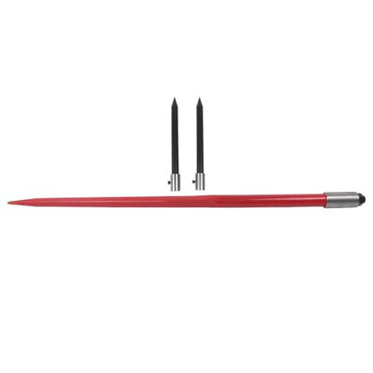 waltyotur 49" Hay Bale Spear 3000lbs Capacity w/2 Stabilizer