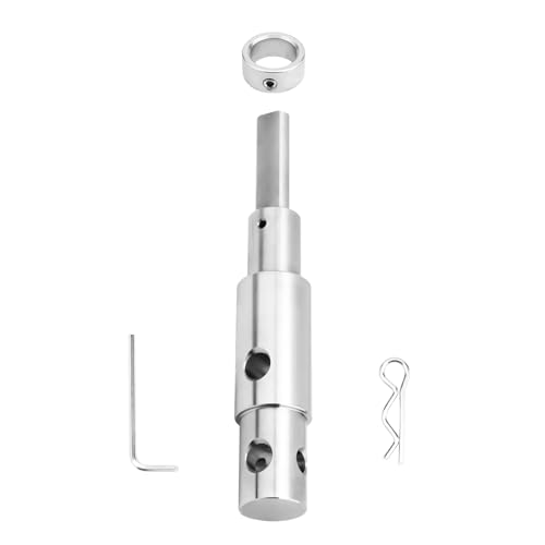 Two Stage Auger Adapter fit for 1/2" Hand Drills and 3/4 & 7/8 ID Augers