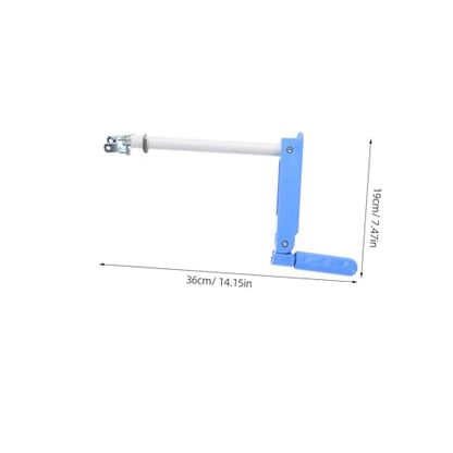 Nursing Bed Hand Crank Adjustable Patient Bed Crank Handle Replacement Part for Height Adjustment Compatible with Various Nursing Models Caregiver Accessory 14.17X7.48X1.37In
