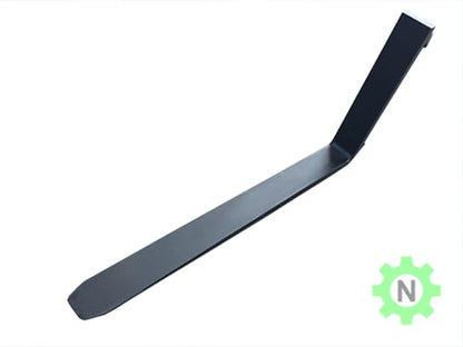 48" Skid Steer Pallet Fork Blades, 1.25" x 4" x 48", 4000 LB - size: Single - 48" Fork Tine Only