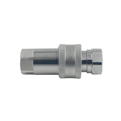 3/4″ NPT ISO 7241-A Hydraulic Quick Connect Couplers Set Tractor Hydraulic Quick Disconnect Coupler Hydraulic Coupling - size: 1Set-ISO7241-A 3/4" NPT