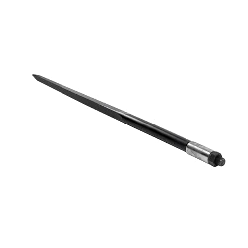 ALL-CARB 49 Square Hay Spike Bale Spear Black Coated Bale Forks