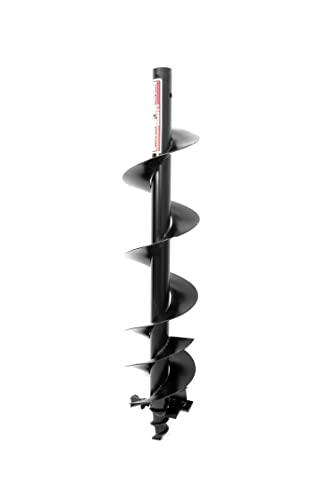 Tool Tuff Model 400 3-Point Tractor Post Hole Digger with 6" and 9" Standard Duty Auger for Compact/Sub-Compact/Cat 0 Tractors