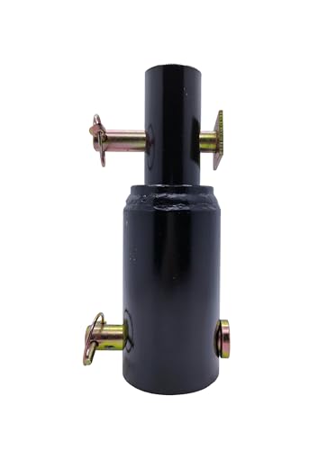 Auger Adapter, 2-9/16 in F Round to 2 in M Round - size: 2-9/16 in F Round to 2 in M Round