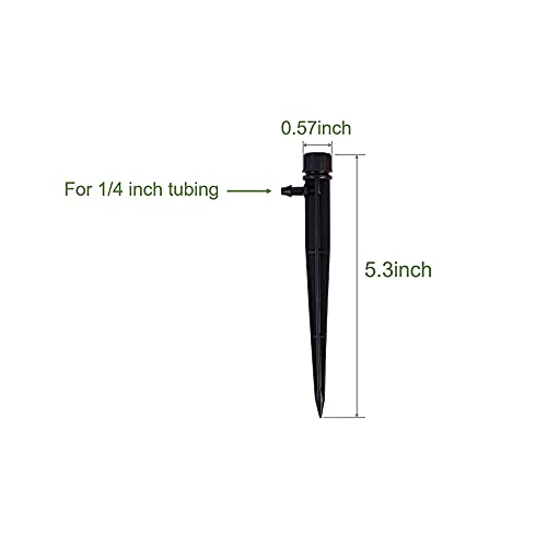 60pcs Drip Irrigation Emitters Irrigation Drippers Adjustbale Drip Emitters