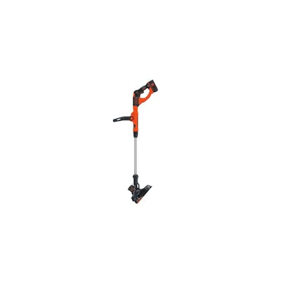 BLACK+DECKER 40V Max Cordless Sweeper & String Trimmer, Battery & Charger Included (LCC340C)