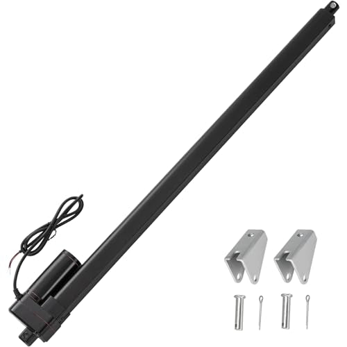 JQDML 32 Inch Stroke Linear Actuator 12V 440 lbs Heavy Duty IP65 Waterproof - size: 32"