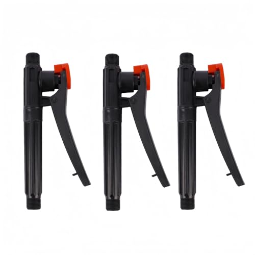 3 Pcs Pump Action Pressure Sprayer Handle, Backpack Sprayer Parts Garden Sprayer Handle Trigger Gun Sprayer Handle Replacement