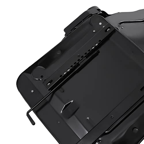 Universal Forklift Seat, Fold Down Tractor Seat with Adjustable Angle Back and Micro Switch Lawn Mower Seat for Tractor Loader Excavator… - style: with Adjustable Angle Back