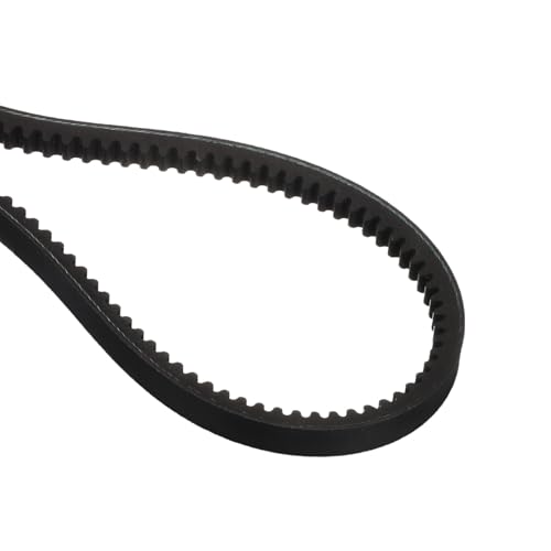 uxcell AX39 EPDM V-Belt, Raw Edge Cogged Industrial Rubber V Belt 1/2" Width x 39" Inside Circumference - size: AX39