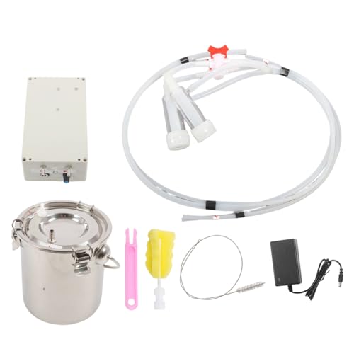 Plug-in 3L Pulsating Vacuum Pump Goat Milking Machine