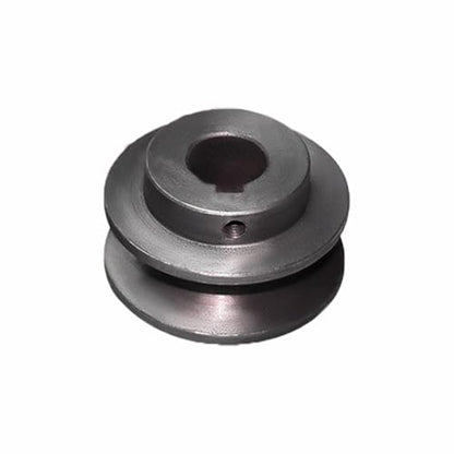 tooloflife Cast Iron V Belt Pulley, Heavy-Duty V-Groove Pulley for Industrial/DIY Power Transmission (18mm/0.71in) - size: 18mm/0.71in