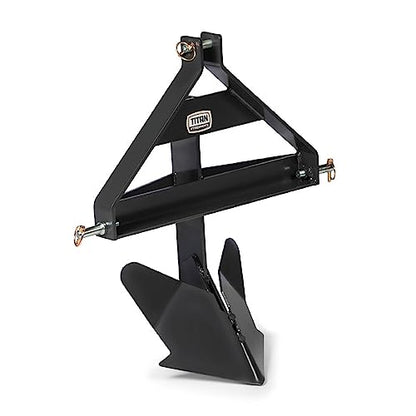 Titan Attachments Middle Buster for Category 1, 3-Point Quick Hitch Tractors, Furrows and Harvests Potatoes