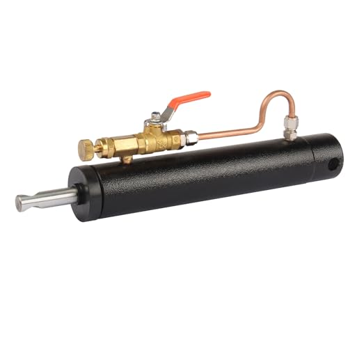 KAKA INDUSTRIAL Hydraulic Cylinder for Metal Bandsaw, 12.2"/310mm Retracted to 17.67"/449mm Extended Length, Replacement for Metal Cutting Bandsaw Equipment (BS-912B/BS-912GR Hydraulic Cylinder) - size: BS-912B/BS-912GR Hydraulic Cylinder