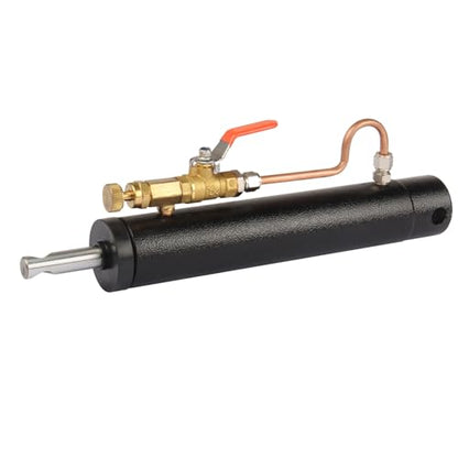 KAKA INDUSTRIAL Hydraulic Cylinder for Metal Bandsaw, 12.2"/310mm Retracted to 17.67"/449mm Extended Length, Replacement for Metal Cutting Bandsaw Equipment (BS-912B/BS-912GR Hydraulic Cylinder) - size: BS-912B/BS-912GR Hydraulic Cylinder