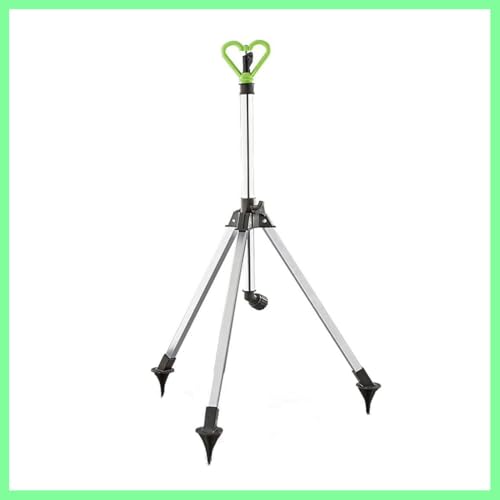 Revolving Tripod Sprinkler for Lawn Garden Adjustable 20 to 1900 Square Feet