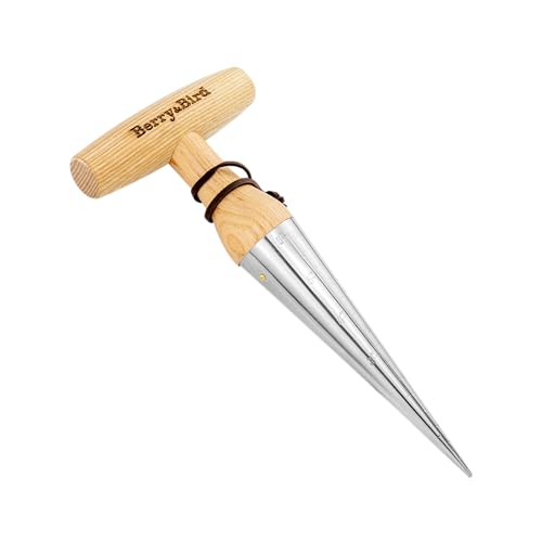 Hand Dibber – Precision Wood Handle Seed Dibber Garden Tool - size: 6''