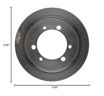 Martin 1 B 42 SH V-Belt Drive Sheave, A/B Belt Section, 1 Groove, SH Bushing Required, Class 30 Gray Cast Iron, 4.55" OD, 5453 max RPM, A - 3.8/B - 4.2" Pitch Diameter - size: 5453 max rpm